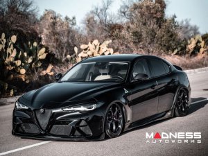 Alfa Romeo Giulia Quadrifoglio GTAm Conversion Kit by PariS'5 GaraGe - Complete Kit - FRP/ Carbon Fiber Combo Alfa Romeo Giulia Quadrifoglio GTAm Conversion Kit by PariS'5 GaraGe - Complete Kit - FRP/ Carbon Fiber Combo